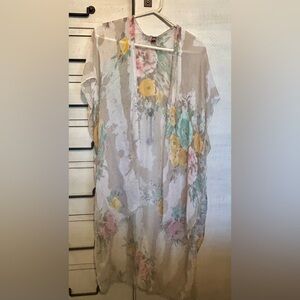 Floral Sheer Women's Blouse